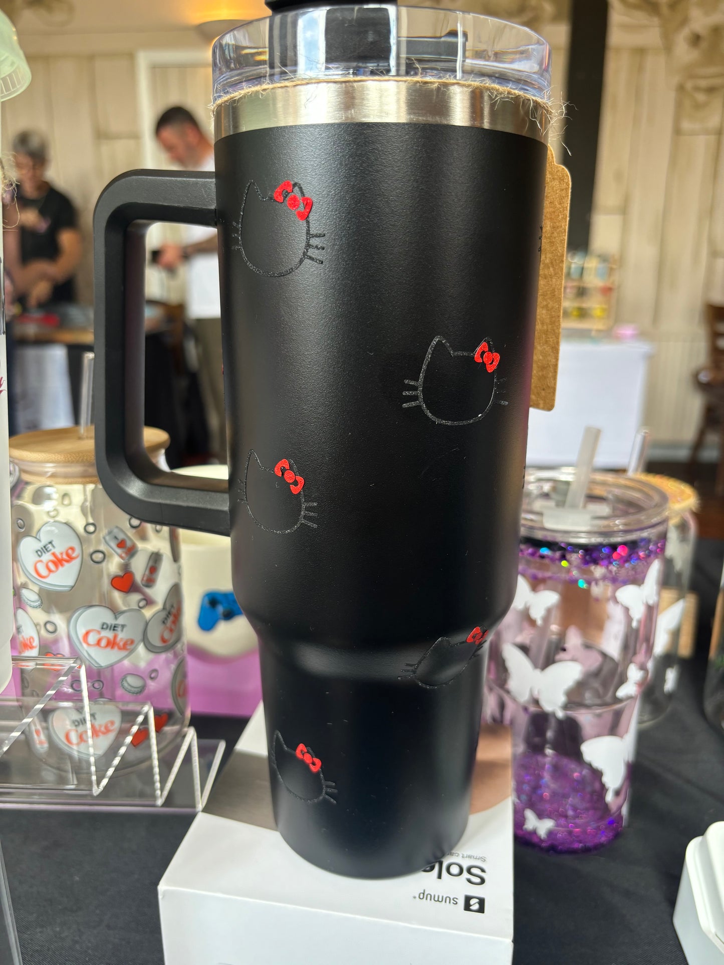 kitty 40oz tumbler