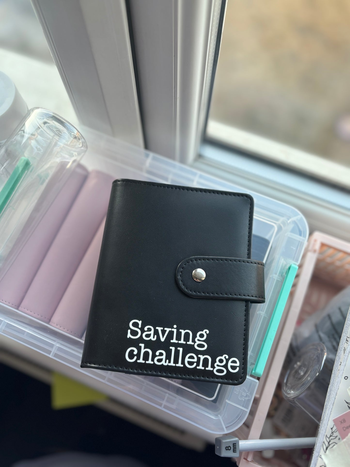saving challenge A6 binders