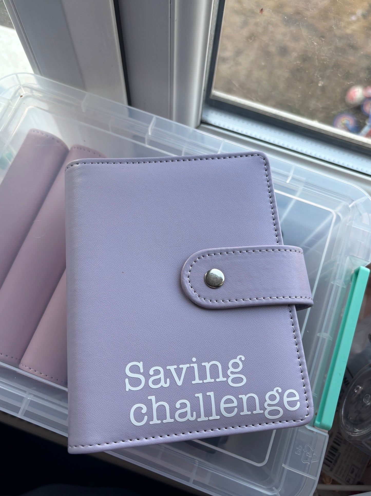 saving challenge A6 binders